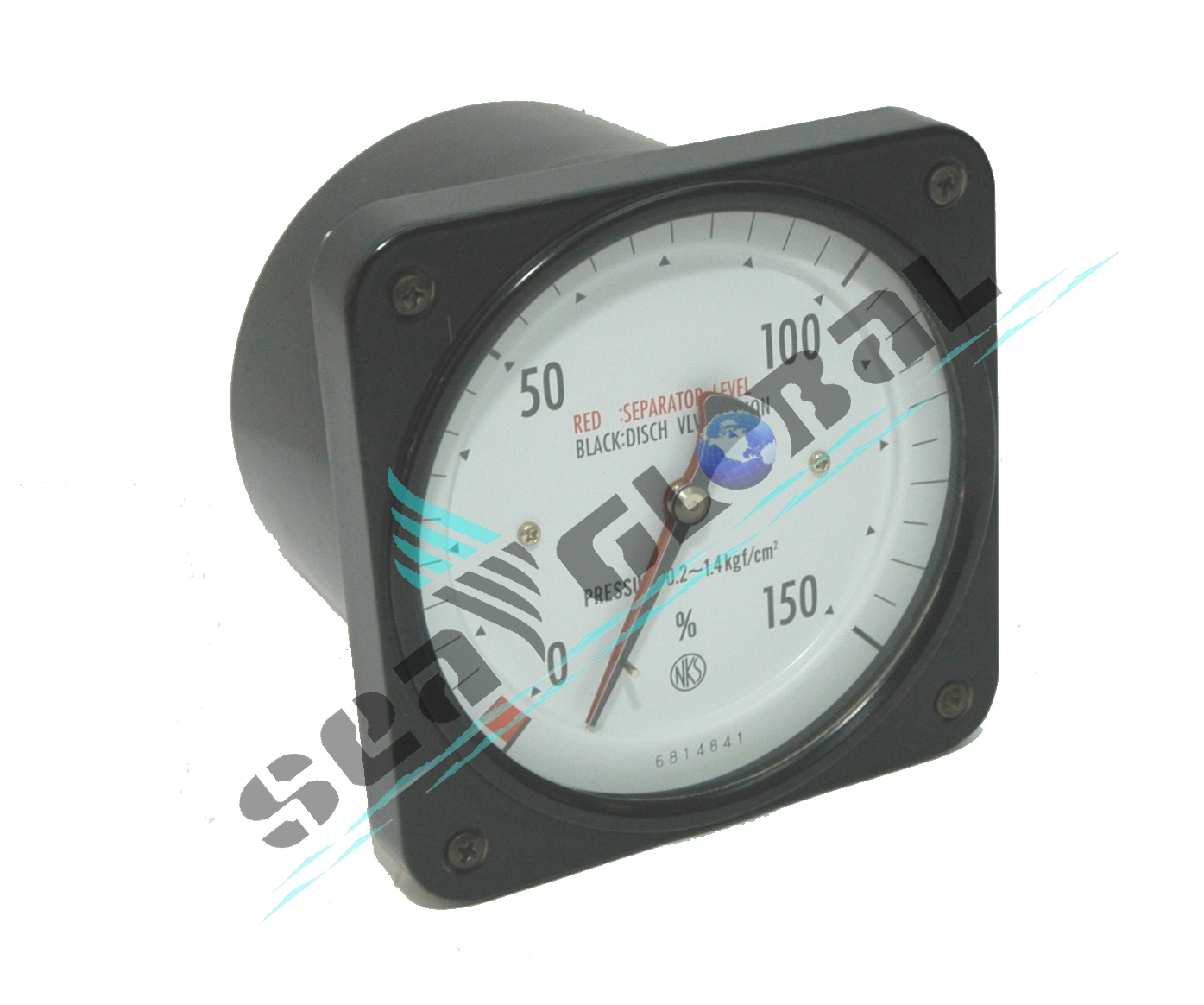 NKS Pressure Gauge Sea Global Marine Instrument & Spare Part Supply